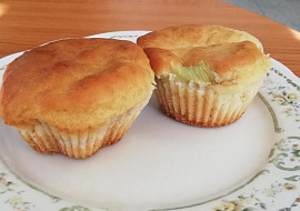 Rebarborové muffiny