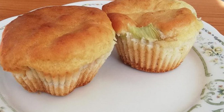 Rebarborové muffiny