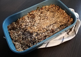 Rebarborový crumble
