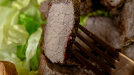 Steak z hovězího pupku – flank steak