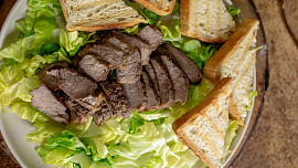 Steak z hovězího pupku – flank steak
