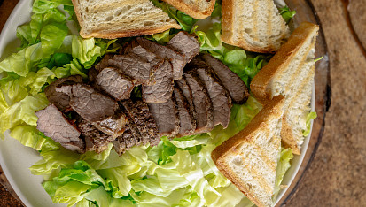 Steak z hovězího pupku – flank steak