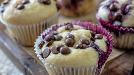 Tvarohové muffiny s ovocem