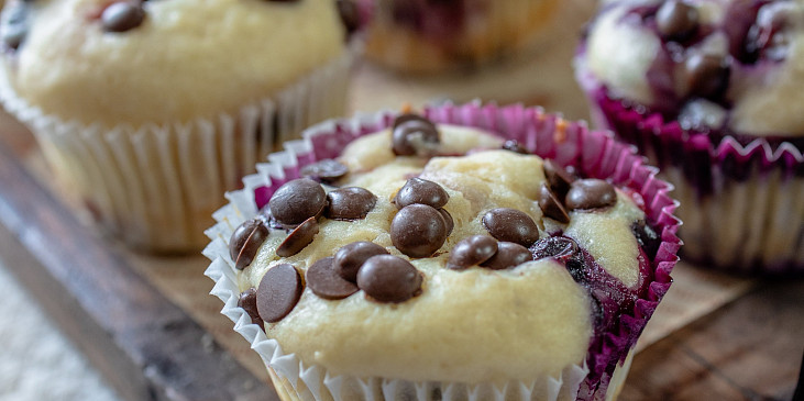 Tvarohové muffiny s ovocem