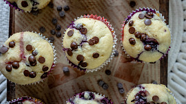 Tvarohové muffiny s ovocem