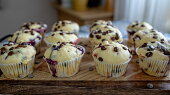 Tvarohové muffiny s ovocem