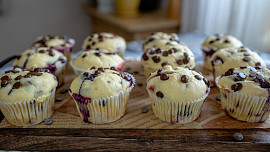 Tvarohové muffiny s ovocem