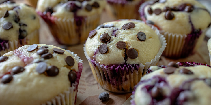 Tvarohové muffiny s ovocem