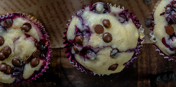 Tvarohové muffiny s ovocem