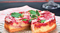 Cheesecake s jahodami