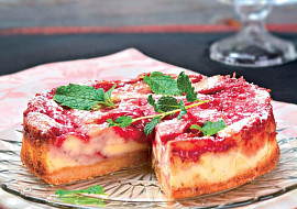 Cheesecake s jahodami