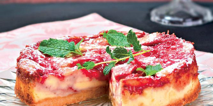 Cheesecake s jahodami