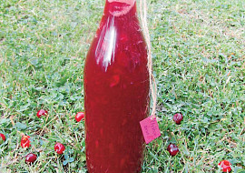 Domácí třešňový sirup