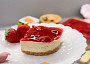 Jahodové cheesecake řezy