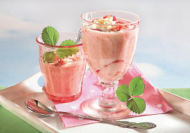 Jahodový jogurt