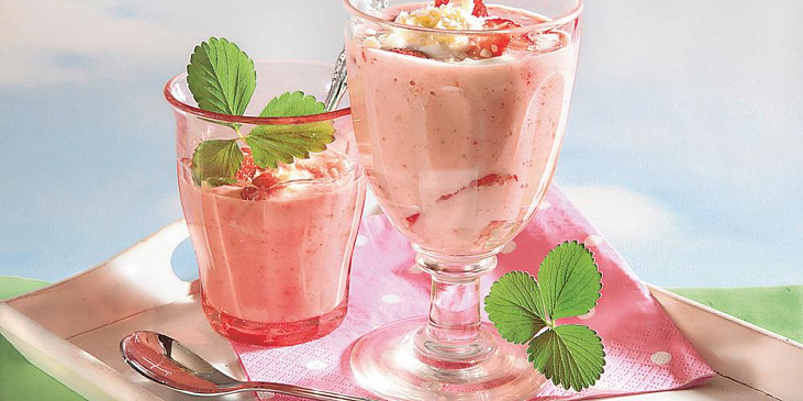 Jahodový jogurt