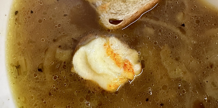 Cibulová polévka (Cibulacka ♥️)