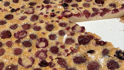 Francouzská třešňová bublanina (Clafoutis)