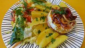 Pečený hermelín v horkovzdušné fritéze