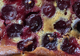 Francouzská třešňová bublanina (Clafoutis)
