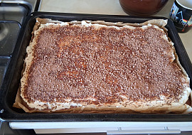 Jablková buchta s tvarohem