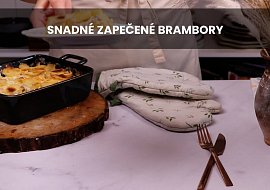 Snadné zapečené brambory