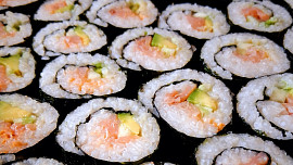 Avokádové sushi