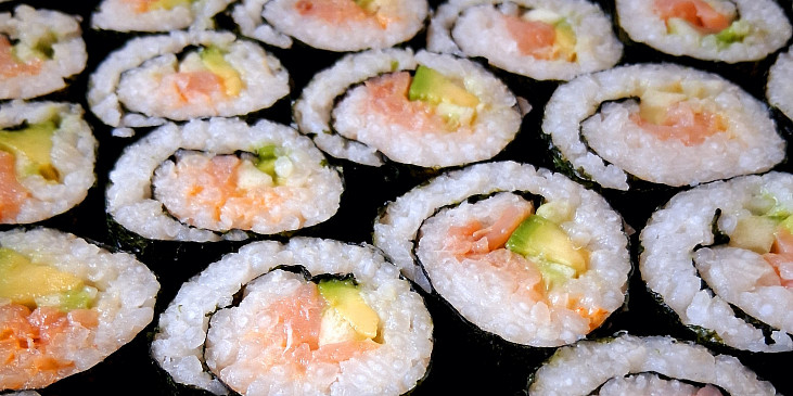 Avokádové sushi
