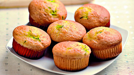 Cuketové muffiny s citronem