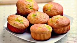 Cuketové muffiny s citronem
