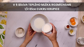 Nekynuté mini koláčky