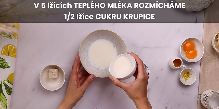 Nekynuté mini koláčky