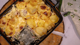 Snadné zapečené brambory
