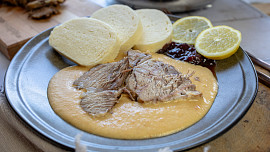 Svíčková z vepřového masa