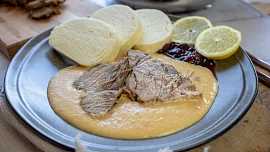Svíčková z vepřového masa