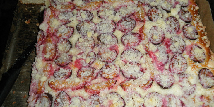 Letní ovocný koláč bez kynutí (Letní kynutý ovocný koláč bez kynutí)