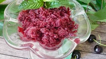 Třešňová granita