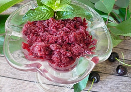 Třešňová granita