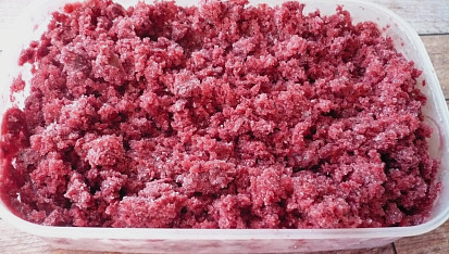 Třešňová granita