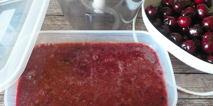 Třešňová granita