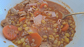 Debrecínská hrachová polévka (Dobrá hrachová polévka)