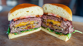 Plněné burgery