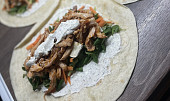 Kuřecí závin à la kebab
