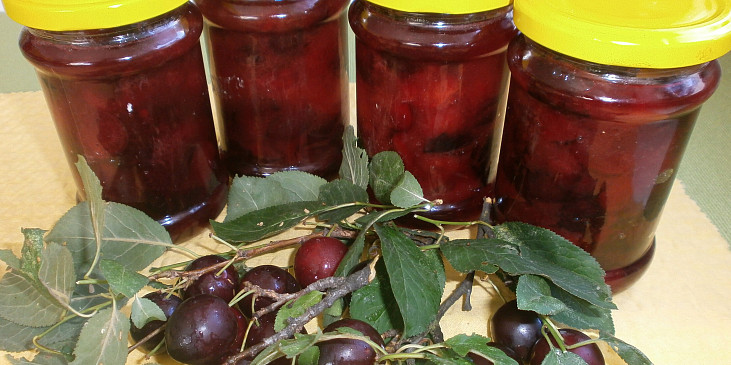 Mirabelky ve vlastní šťávě