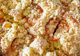 Rychlý hrnkový ovocný koláč s drobenkou (Výborný recept i koláč 😋)