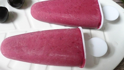 Třešňové nanuky se zakysanou smetanou