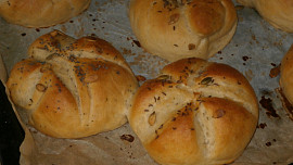 Pečivo z bramborového těsta