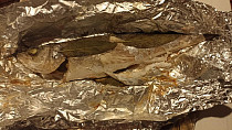 Grilovaný mořský vlk