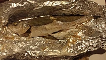 Grilovaný mořský vlk
