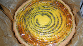 Makový dortík